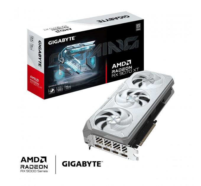 Відеокарта PCIE16 RX9070XT 16GB GDDR6 R907XGAMINGOCICE-16GD GIGABYTE