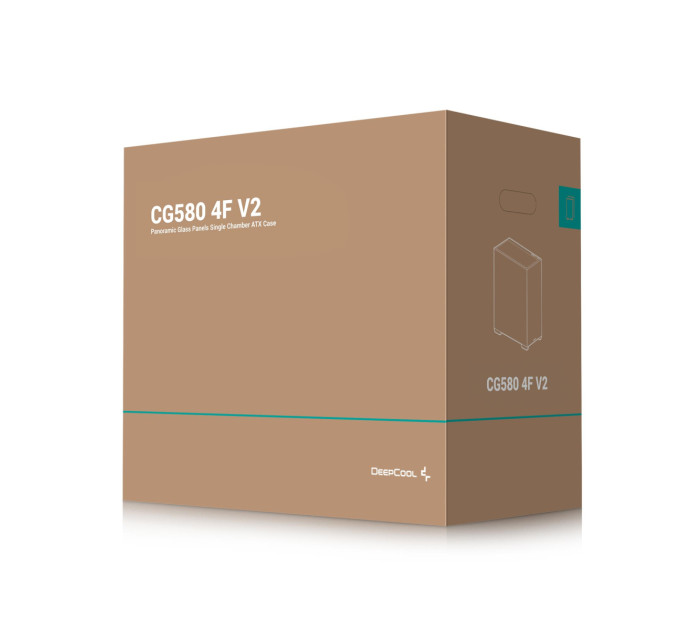 Deepcool Корпус DeepCool CG580 4F V2 Black (R-CG580-BKADA4-G-2) без БЖ