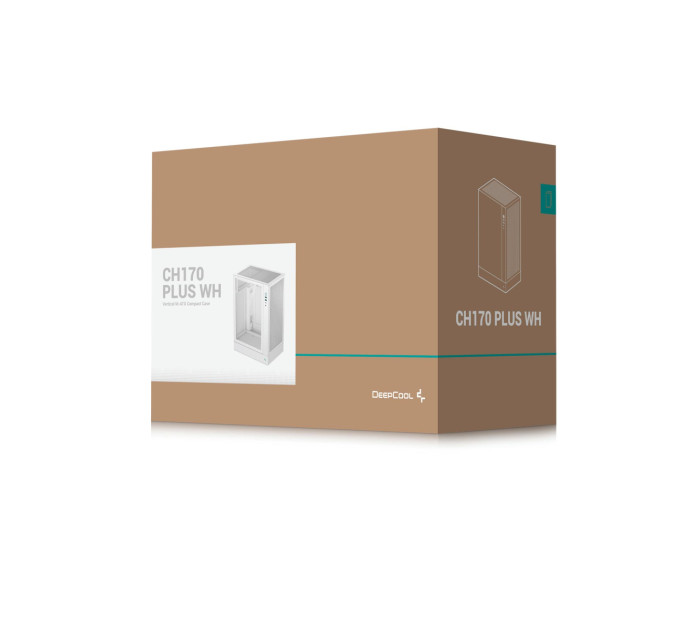 Deepcool Корпус DeepCool CH170 Plus White (R-CH170-WHNGM0-G) без БЖ