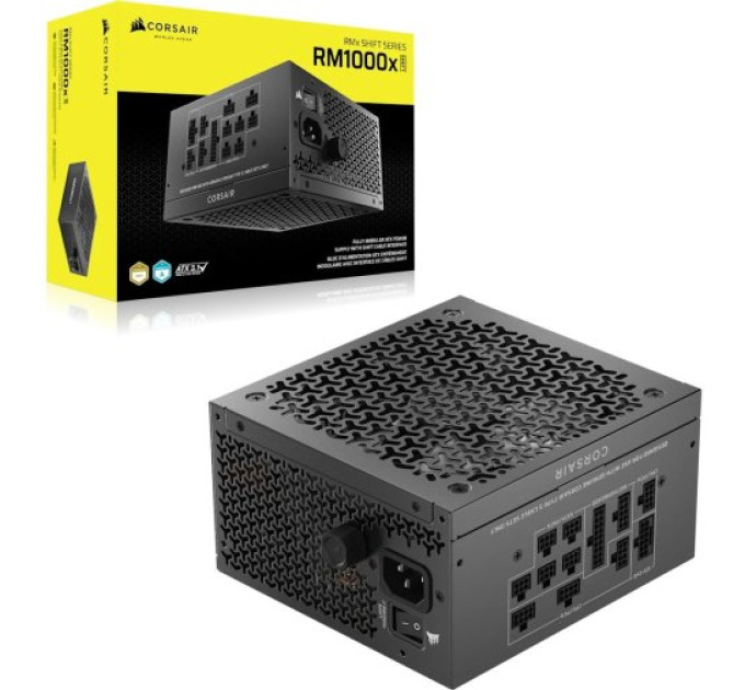 Corsair Блок живлення Corsair RM1000x Shift ATX 3.1 1000W (CP-9020300-EU)