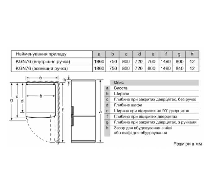 Bosch Холодильник Bosch KGN76VIE0N