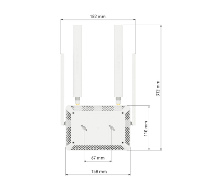 Keenetic Маршрутизатор Keenetic Runner 4G (KN-2211)