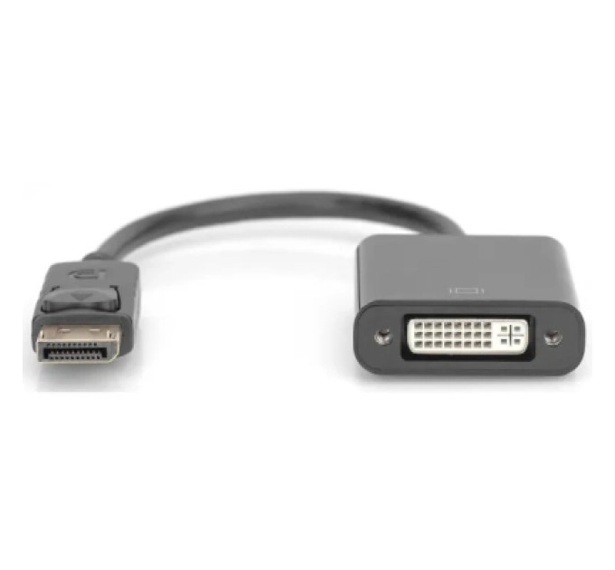 Digitus Перехідник DisplayPort M to DVI F 0.15m Full HD Digitus (AK-340401-001-S)