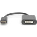 Digitus Перехідник DisplayPort M to DVI F 0.15m Full HD Digitus (AK-340401-001-S)