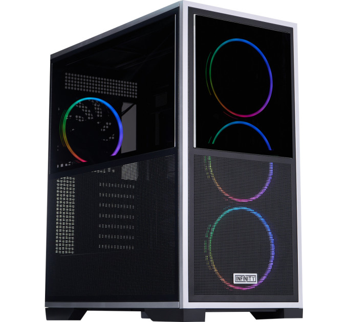 1stPlayer Корпус 1stPlayer IF8-BK-4FO7-14 Black