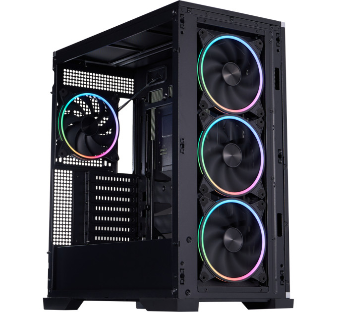 1stPlayer Корпус 1stPlayer IF8-BK-4FO7-14 Black
