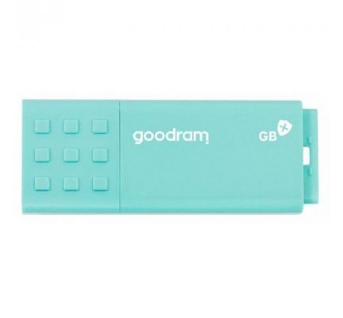 USB флеш накопичувач Goodram 16GB UME3 Care Green USB 3.0 (UME3-0160CRR11)