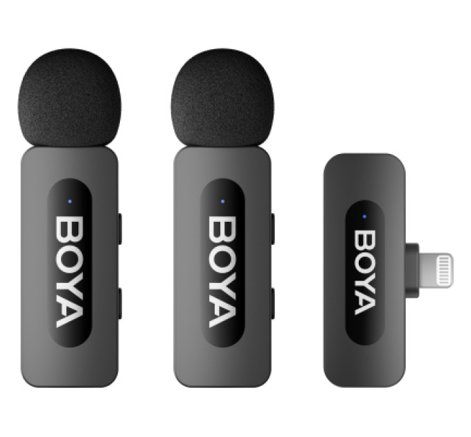 Boya Мікрофон Boya BY-V2 Lightning Black (BY-V2)