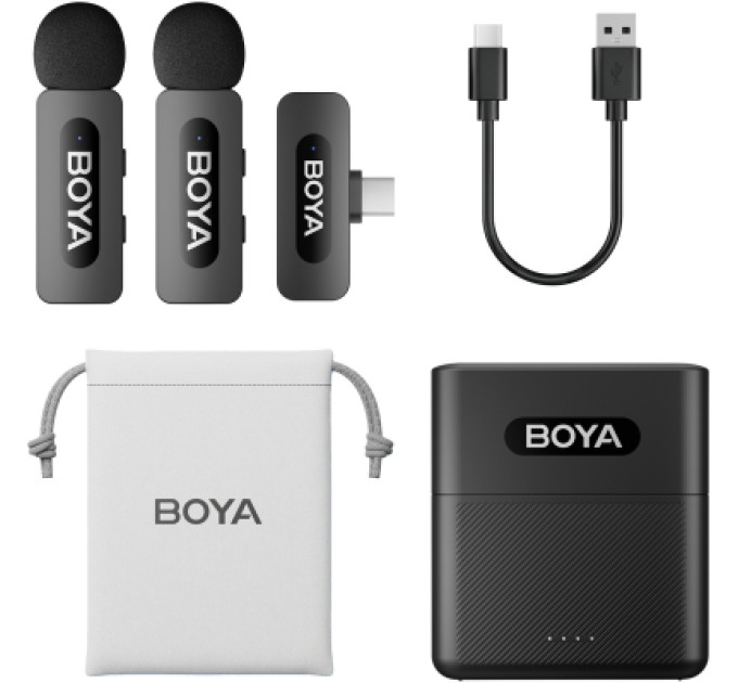 Boya Мікрофон Boya BY-V30 Type-C Black (BY-V30)