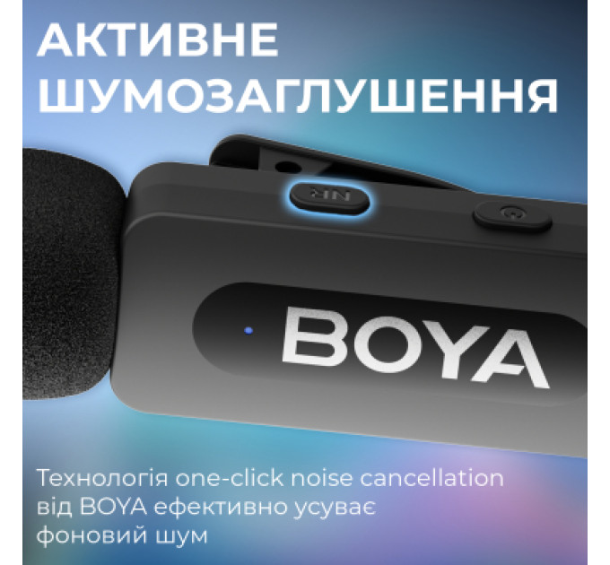 Boya Мікрофон Boya BY-V30 Type-C Black (BY-V30)