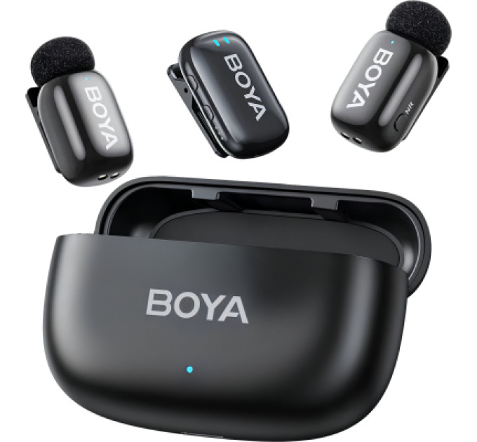 Boya Мікрофон Boya mini-18 3,5 мм/TRS/Type-C Black (mini-18)