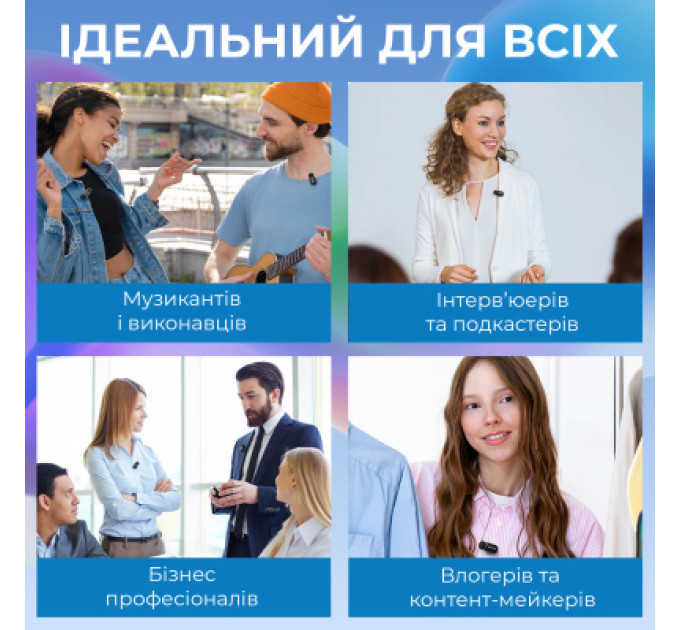 Boya Мікрофон Boya mini-18 3,5 мм/TRS/Type-C Black (mini-18)