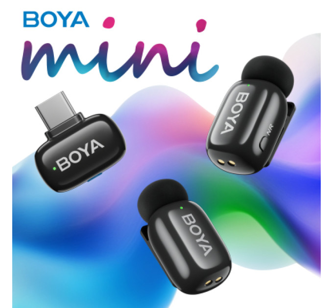 Boya Мікрофон Boya mini-23 Type-C Black (mini-23)