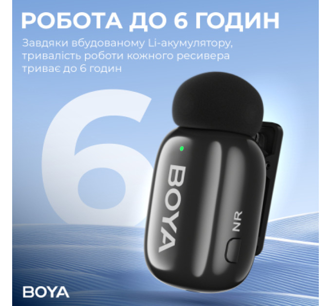 Boya Мікрофон Boya mini-23 Type-C Black (mini-23)