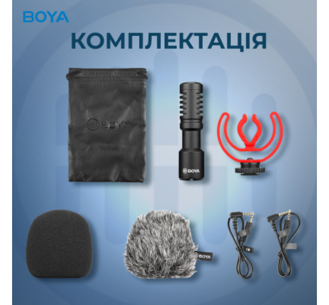 Boya Мікрофон Boya BY-MM1+ Black (BY-MM1+)