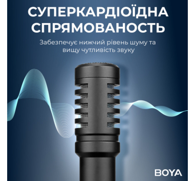 Boya Мікрофон Boya BY-MM1+ Black (BY-MM1+)