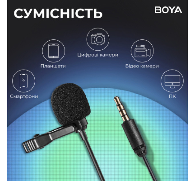 Boya Мікрофон Boya BY-M1 Pro II Black (BY-M1 Pro II)