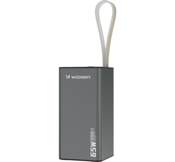 Wozinsky Батарея універсальна Wozinsky 30000mAh, K65+ 65W 30000mAh 2*USB-C, USB-A (5907769364457)
