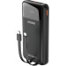 Dudao Батарея універсальна Dudao K15Pro 20000mAh PD/22.5W, QC, with built-in cables, Black (6977196682430)