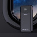 Dudao Батарея універсальна Dudao K15Pro 20000mAh PD/22.5W, QC, with built-in cables, Black (6977196682430)