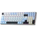 Aula Клавіатура Aula S100pro RGB KRGD Brown Switch Wireless/Bluetooth/Type-C UA White/Black (6948391205755)