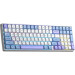 Aula Клавіатура Aula S100pro RGB KRGD Red Switch Wireless/Bluetooth/Type-C UA White/Blue (6948391205762)