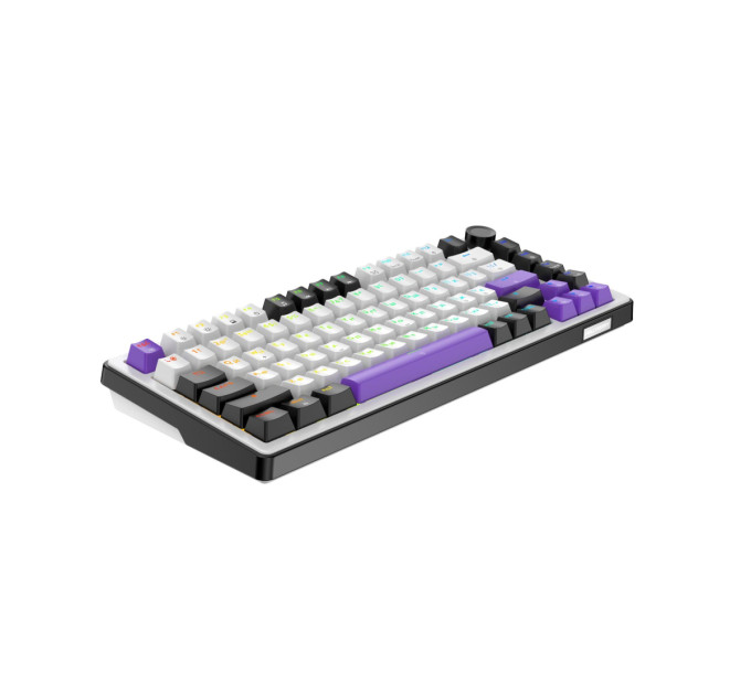 Hator Клавіатура Hator Hellyberry HK75 Mechanical Linear RGB USB UA Black/White (HK75)