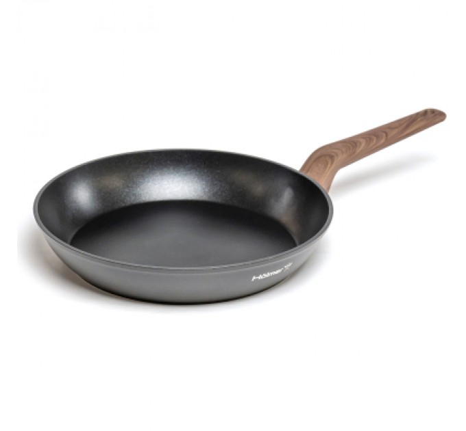 Сковорода Hölmer Wood кована з кришкою 28 см (FP-22528-SWBL Wood)