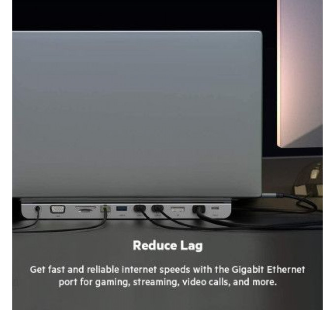Концентратор Belkin USB-C 11-in-1 Multiport Dock (INC004BTSGY)