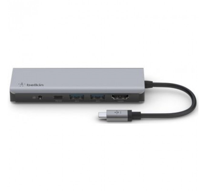 Концентратор Belkin USB-C 7-in-1 Multiport Dock (AVC009BTSGY)