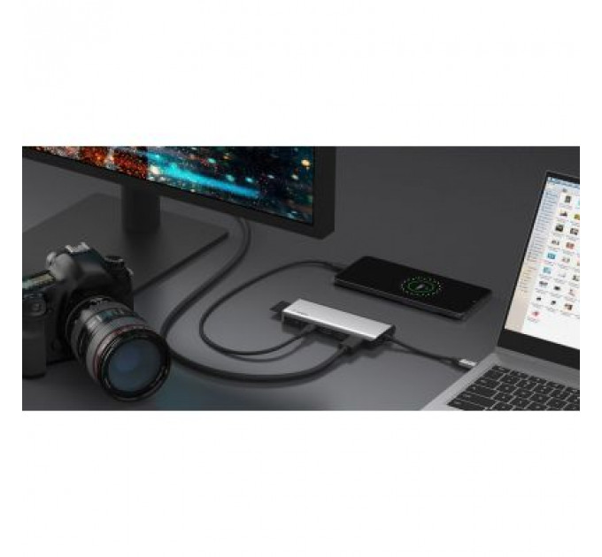 Концентратор Belkin USB-C 7-in-1 Multiport Dock (AVC009BTSGY)