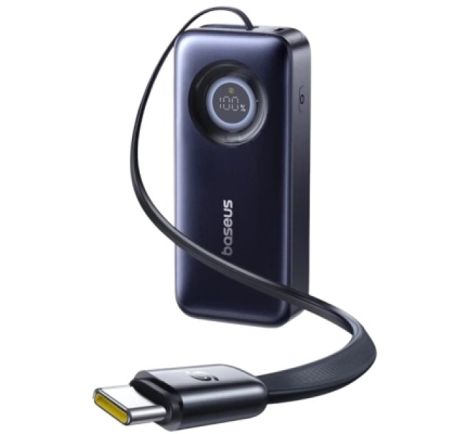 Baseus Батарея універсальна Baseus EnerCore 20000mAh 67W USB-C Black (E0027H00)