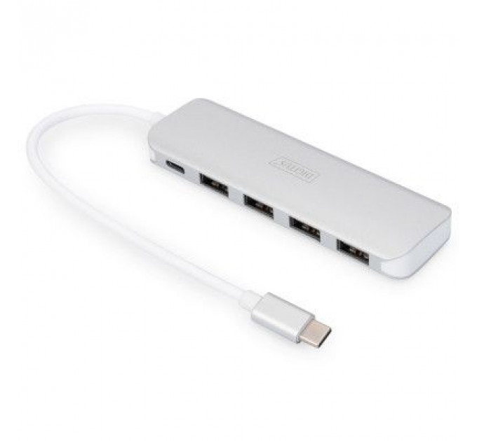 Концентратор Digitus USB Type-C, 4xUSB 3.0 (DA-70242-1)