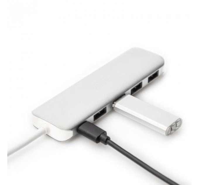 Концентратор Digitus USB Type-C, 4xUSB 3.0 (DA-70242-1)
