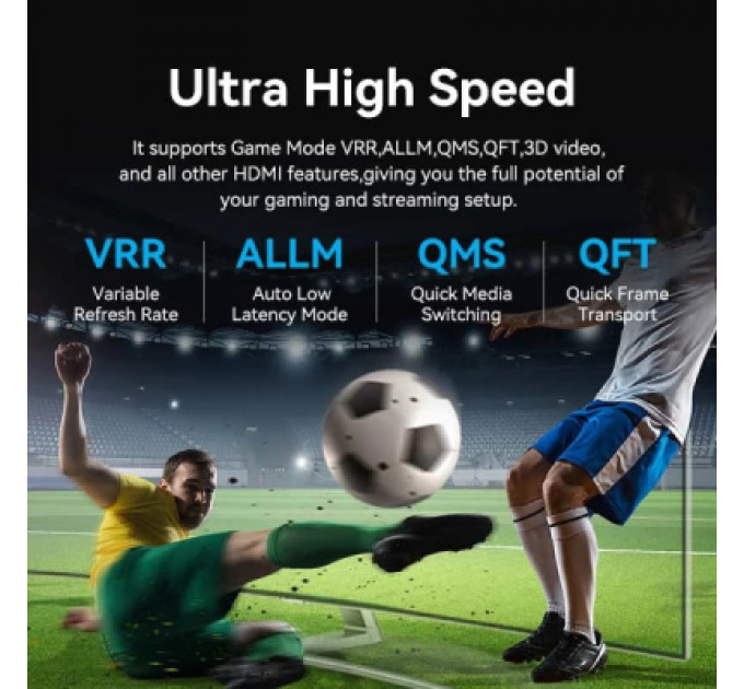 Vention Кабель мультимедійний HDMI M to HDMI mini M 2.0m V2.1 8K 60Hz green VENTION (AGJGH)