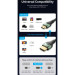 Vention Кабель мультимедійний HDMI M to HDMI mini M 1.0m V2.1 8K 60Hz green VENTION (AGJGF)