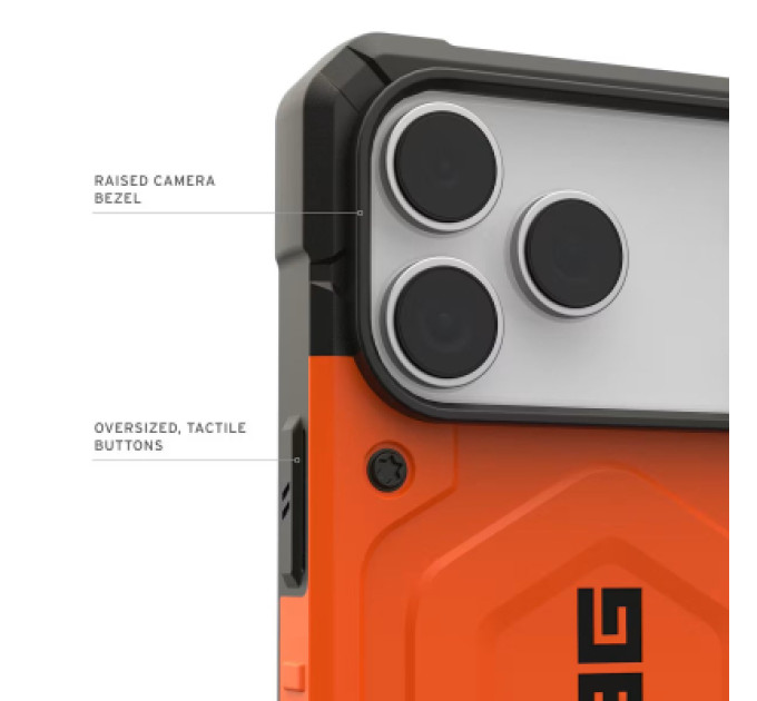 UAG Чохол до мобільного телефона UAG Pathfinder MagSafe iPhone 17 Pro Max Orange (114549119797)