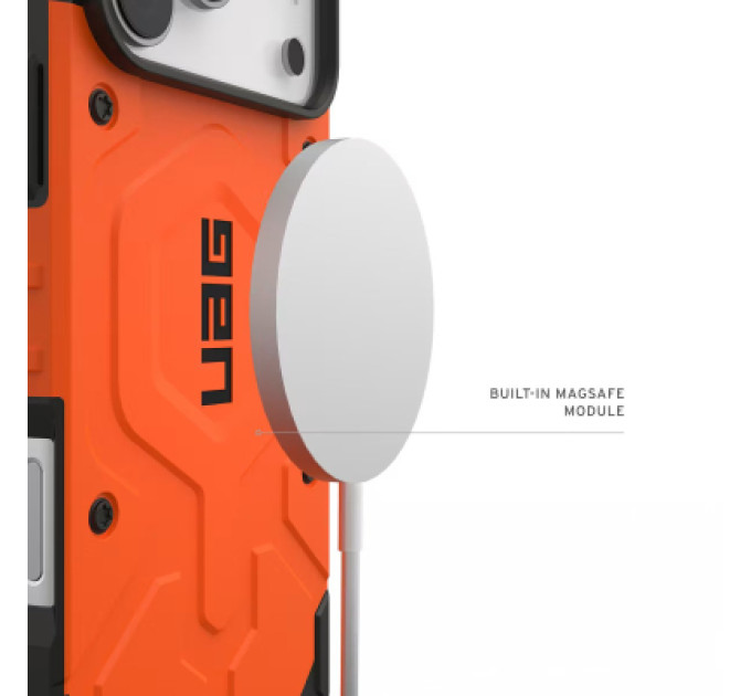 UAG Чохол до мобільного телефона UAG Pathfinder MagSafe iPhone 17 Pro Max Orange (114549119797)