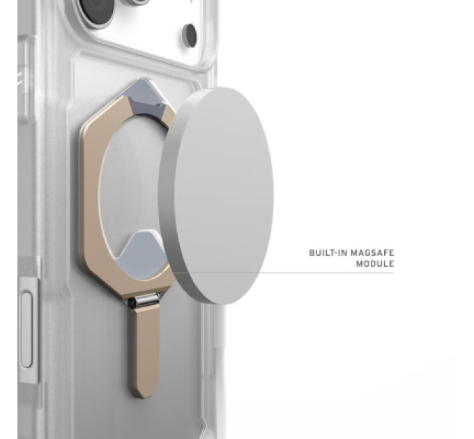 UAG Чохол до мобільного телефона UAG Plasma XTE MagSafe iPhone 17 Pro Max Clear/Titanium (114528114G36)