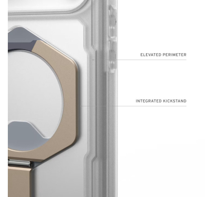UAG Чохол до мобільного телефона UAG Plasma XTE MagSafe iPhone 17 Pro Max Clear/Titanium (114528114G36)