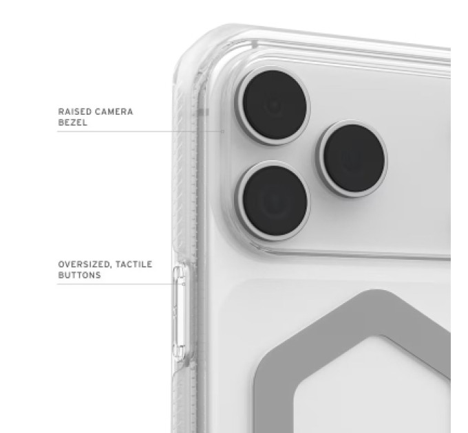 UAG Чохол до мобільного телефона UAG Plyo MagSafe iPhone 17 Pro Max Ice/Silver (114530114333)