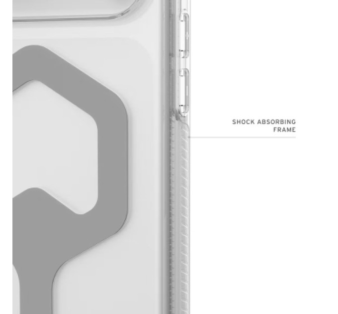 UAG Чохол до мобільного телефона UAG Plyo MagSafe iPhone 17 Pro Max Ice/Silver (114530114333)
