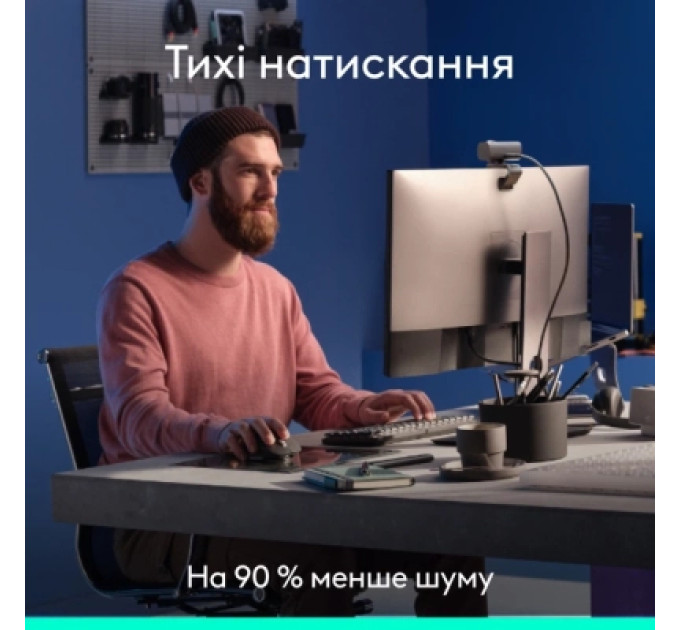 Logitech Мишка Logitech MX Master 3S Performance Bluetooth Graphite (910-007501)