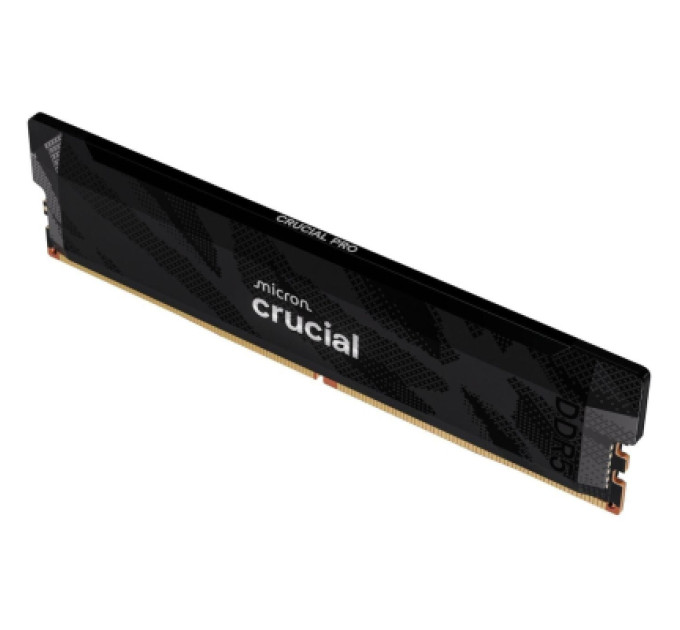 Micron Модуль пам'яті для комп'ютера DDR5 16GB 6400 MHz Pro Black Micron (CP16G64C32U5B)