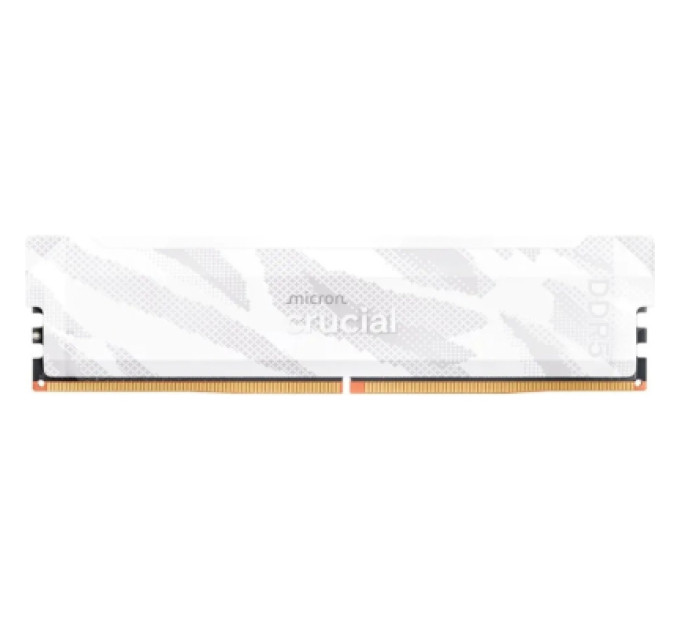 Crucial Модуль пам'яті для комп'ютера DDR5 16GB 6400 MHz Pro White Micron (CP16G64C32U5W)