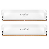 Модуль пам'яті для комп'ютера DDR5 64GB (2x32GB) 6400 MHz Pro Overclocking White Micron (CP2K32G64C40U5W)