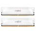 Crucial Модуль пам'яті для комп'ютера DDR5 64GB (2x32GB) 6400 MHz Pro Overclocking White Micron (CP2K32G64C40U5W)