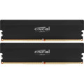 Crucial Модуль пам'яті для комп'ютера DDR5 64GB (2x32GB) 6400 MHz Pro Overclocking Black Micron (CP2K32G60C40U5B)