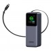 Батарея універсальна Ugreen 20000mAh 165W with Retractable Cable (PB726 55987B)