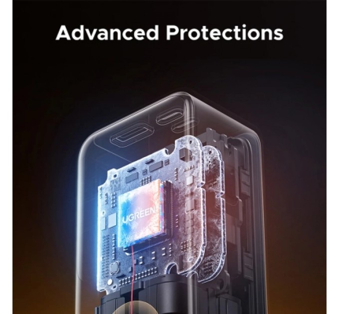 Батарея універсальна Ugreen 20000mAh 165W with Retractable Cable (PB726 55987B)